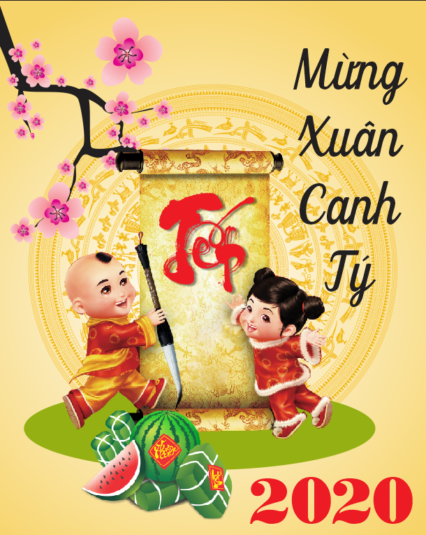 CHÚC MỪNG NĂM MỚI XUÂN CANH TÝ